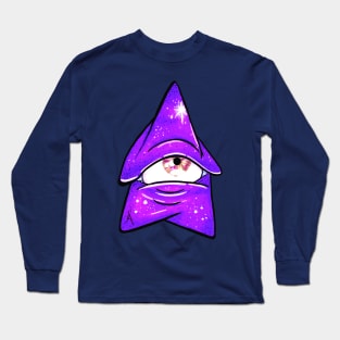 The Purple Cosmic Mushroom Long Sleeve T-Shirt